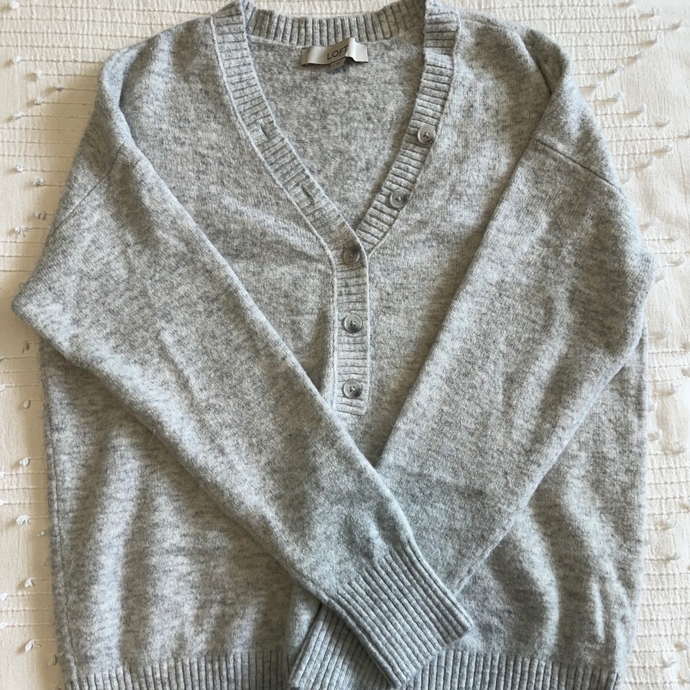 Soft Grey Loft Sweater